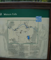 Map of Watson Falls (77kb)
